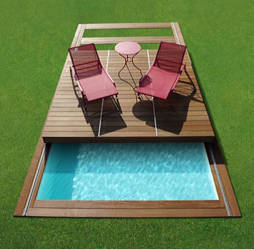 Le Rolling-Deck : la terrasse mobile de piscine